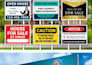 design billboard, yard sign, signage, banner ads fast design